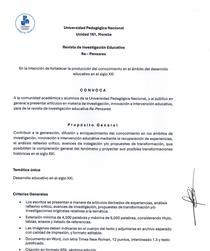 Convocatoria 1