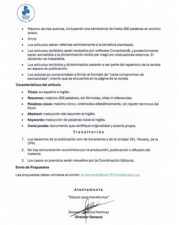 Convocatoria 2